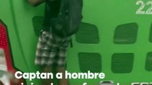 Un video grabado en García muestra a un hombre desplazándose por fuera de una unidad de transporte público, una acción que ha generado debate en redes sociales 🚨.