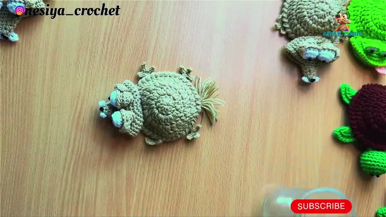 SCRAT - THE SCRATISTS - CROCHET - AMIGURUMI - COASTER v21 - PART 1 - ENG
