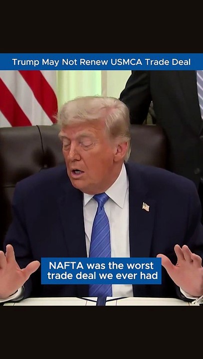 Trump Questions Future of USMCA Trade Agreement