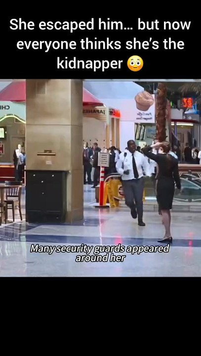 She escaped him… but now everyone thinks she’s the kidnapper 😳