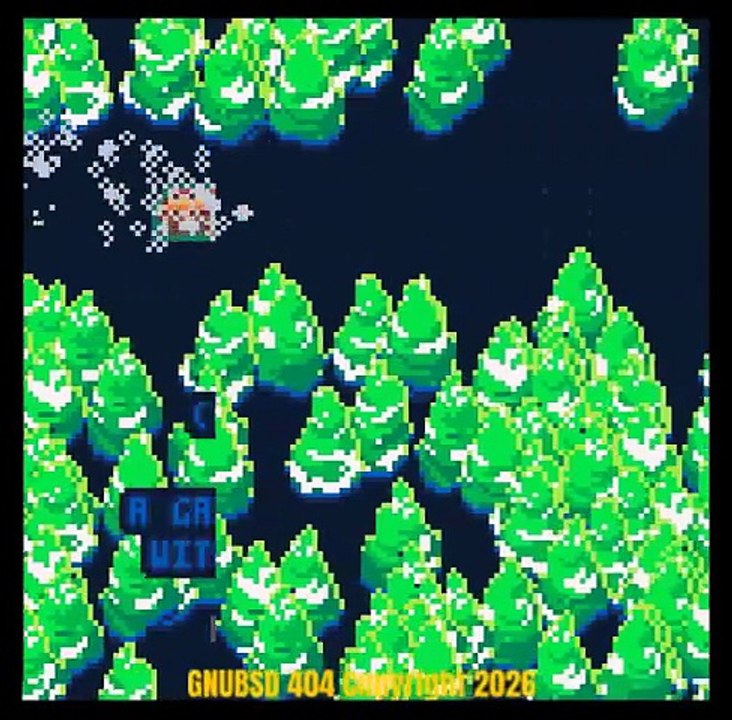 GNUBSD 404 Long N161 Toboggoban (Modern SokoBan) (Linux/Web/Pico)