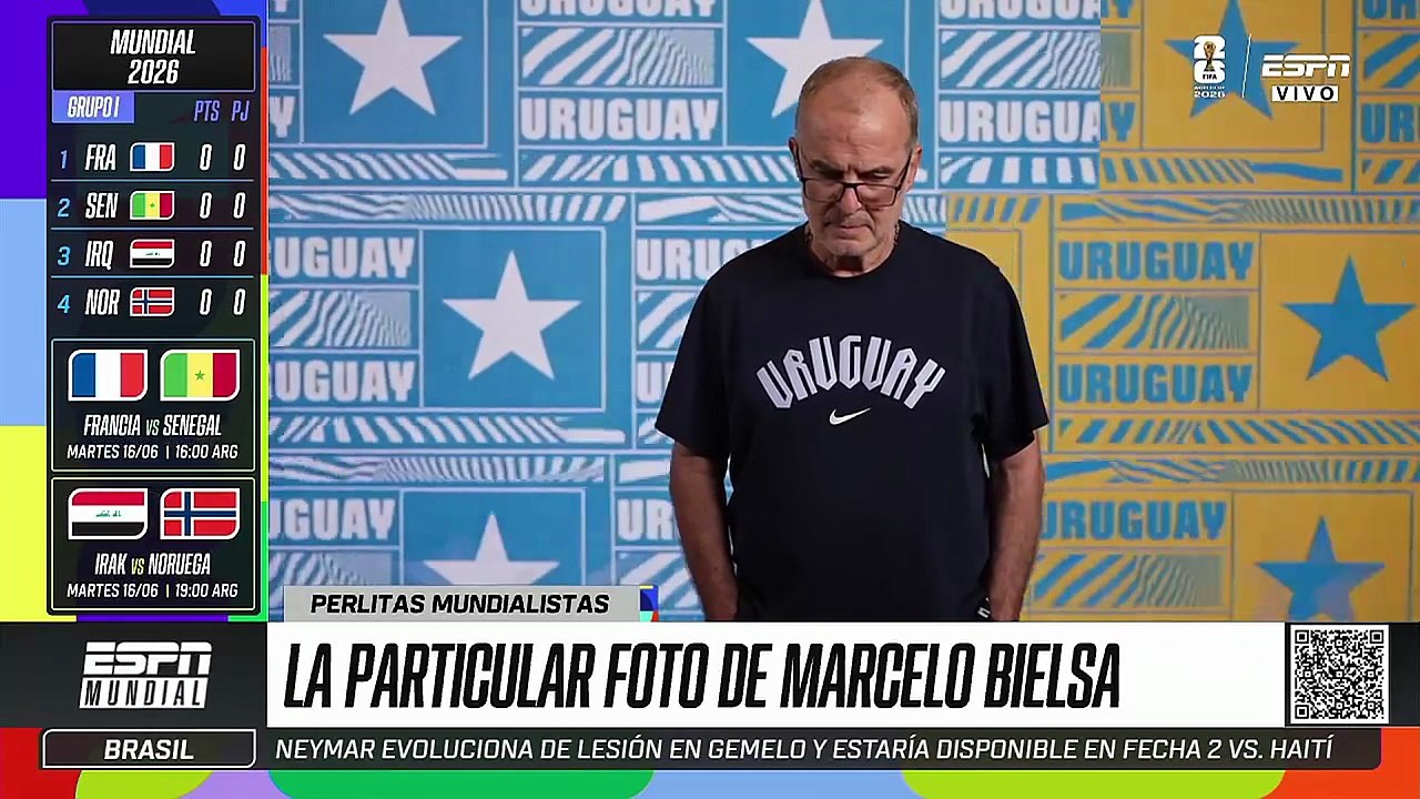 Figura de ESPN se fue al pasto criticando a Bielsa en vivo