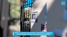 Dolor y reclamo de justicia familiares y amigos de Santiago Correa marcharon en La Plata
