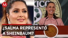 Sheinbaum aclara papel de Salma Hayek en inauguración del Mundial 2026