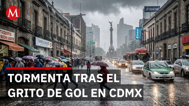 CdMx reporta daños, inundaciones y afectaciones viales tras lluvias intensas