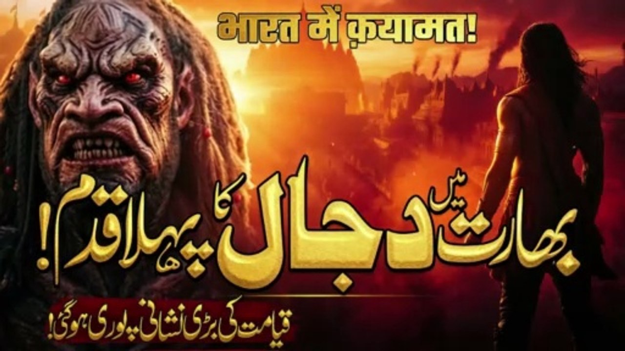 India Main Dijaal Ki Ammad _ Qiyamat ki Bari Nishani Zahir _ Noor TV
