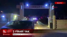 Malatya'da 'kasten öldürme' suçundan aranan hükümlü 2 firari yakalandı