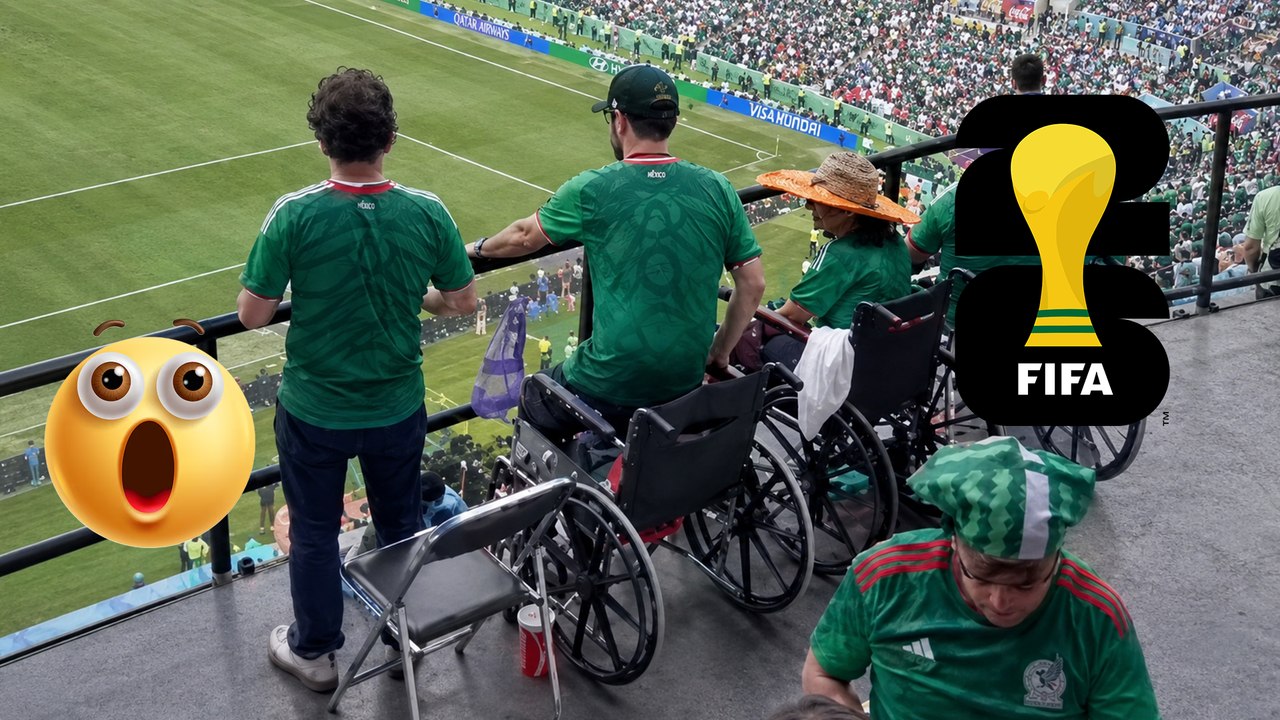Aficionado de la Selección Mexicana se vuelve viral tras levantarse de silla de ruedas: "¡Milagro! Ya camina"