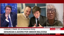 Mónica Frade sobre su denuncia a Manuel Adorni por falsedad ideológica.
