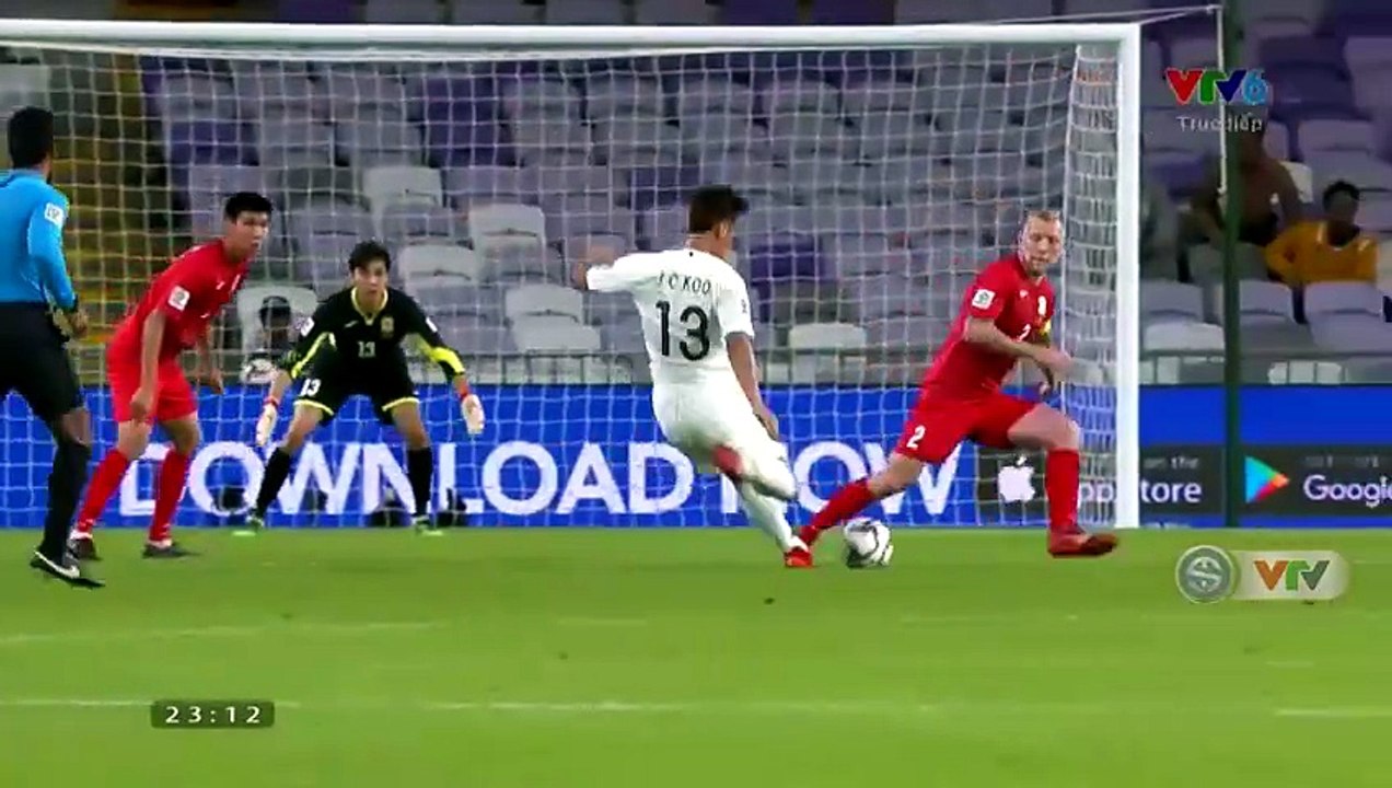 Kyrgyzstan 0-1 Hàn Quốc - Goals and Highlights (11/1/2019) | VTV6 HD