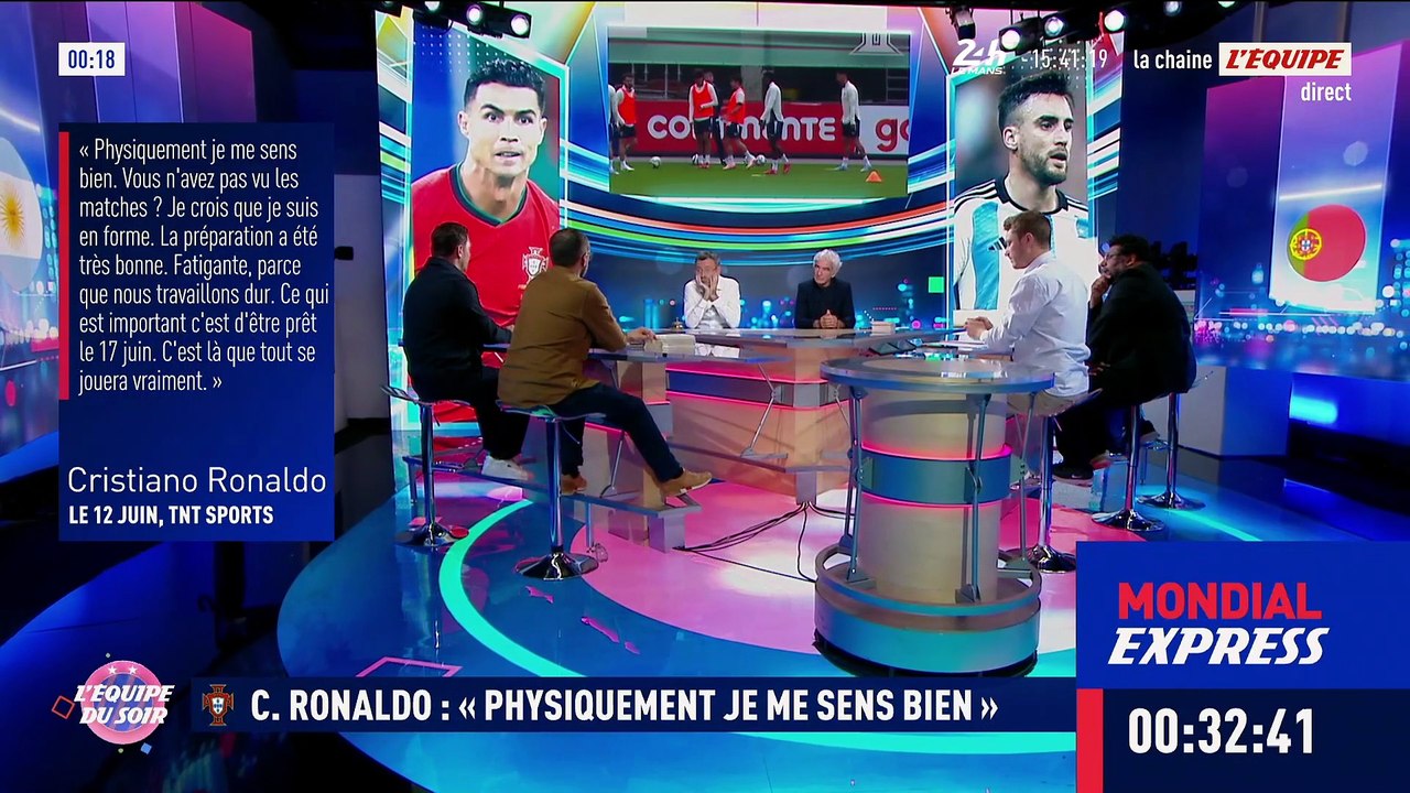 Cristiano Ronaldo avant le départ aux États-Unis pour la Coupe du monde 2026 : « Vous avez vu les matches ? Je suis en forme » - Coupe du monde 2026 - Portugal