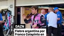 La marea argentina de Franco Colapinto en Barcelona
