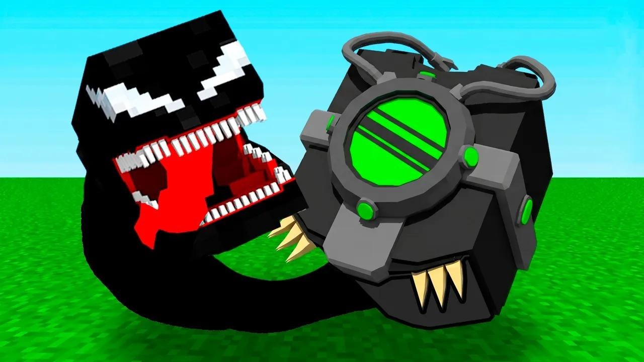 El Carnitrix de Ben 10 fue infectado por el simbionte de Venom