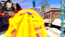 Mejorando a LIGHTSPEED SONIC en GTA 5 !! (Sonic Movie mod)