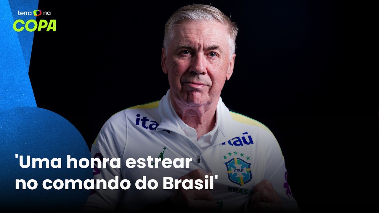 Ancelotti manda recado para torcida brasileira antes de estreia na Copa do Mundo