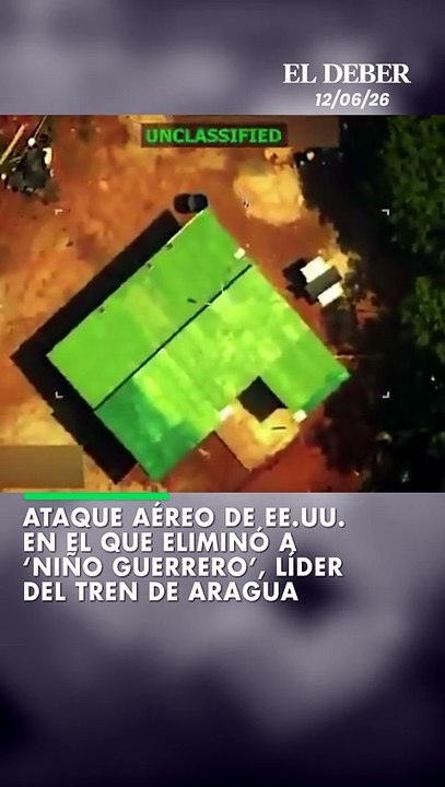 Ataque aéreo de EE.UU. en el que eliminó a ‘Niño Guerrero’, líder el Tren de Aragua