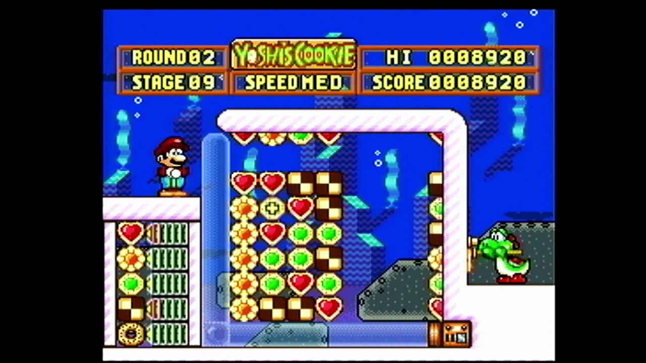 Yoshi's Cookie snes