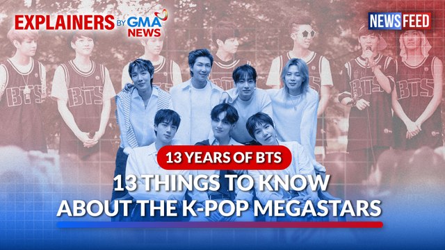 13 years of BTS — 13 things to know about the K-Pop Megastars | GMA News Feed