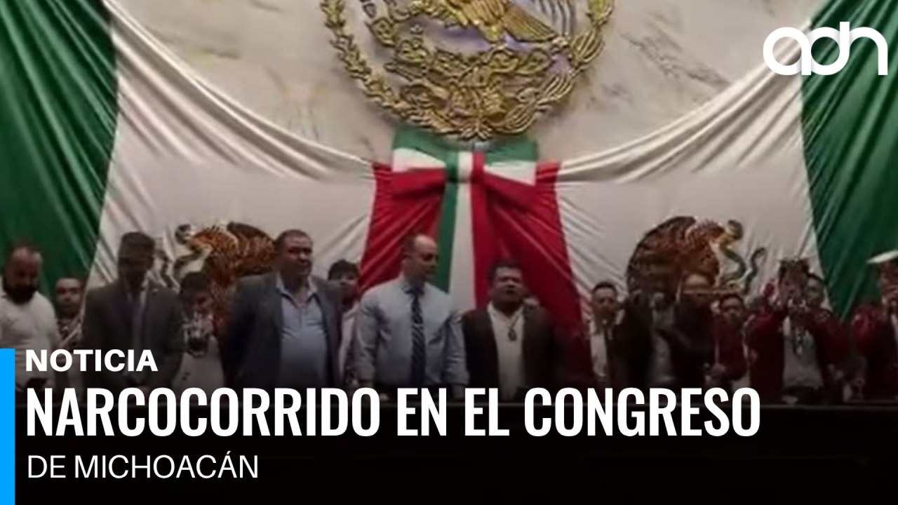 ¿Congreso o cantina? Diputado arma fiesta con banda en Michoacán