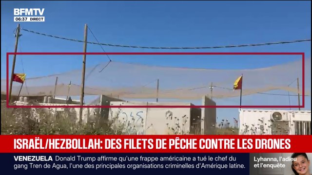 Guerre au Moyen-Orient: des filets de pêche contre les drones à fibre optique lancés par le Hezbollah