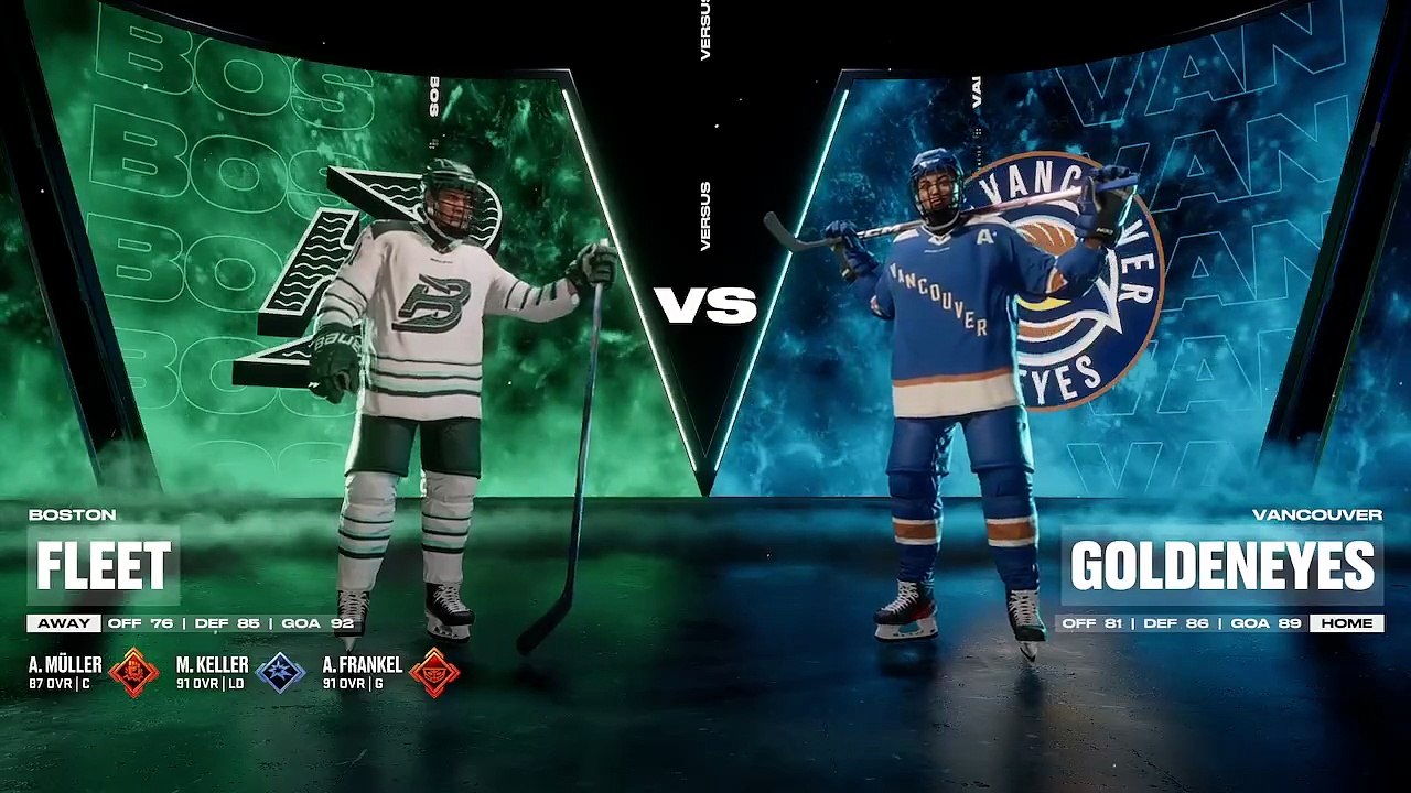 NHL® 26 (2025-26 PWHL) GM 26 BOS vs VAN