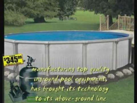 Quality Above ground pool pump and filter