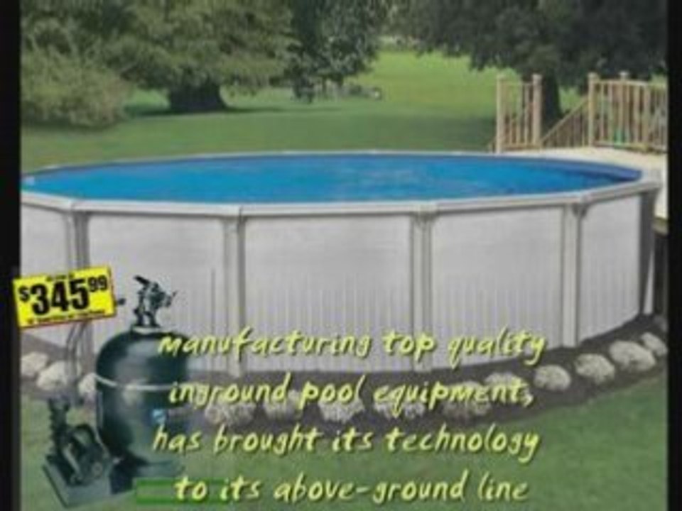 Quality Above ground pool pump and filter