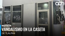 Protesta por Ayotzinapa terminó en destrozos y bloqueo de tráileres