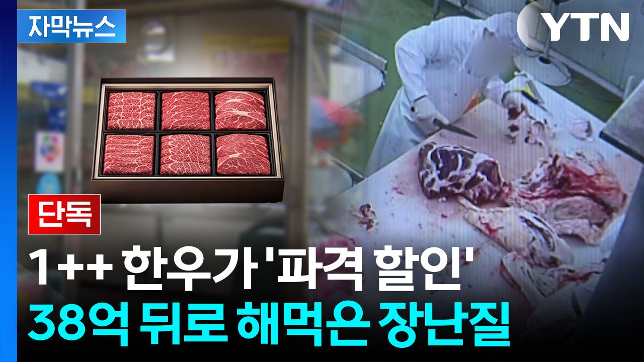 [자막뉴스] 최상급 한우가 왜 이리 저렴해...알고 보니 충격적 전말 / YTN