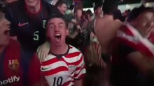 American euphoria after the 4–1 thrashing in the World Cup debut against Paraguay