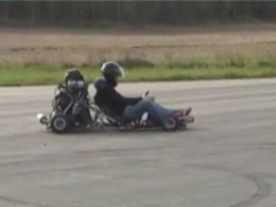 Monster kart avec Yamaha R1