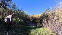 Fleeing CRAZY STORMS in a Remote Backcountry Cabin Montana