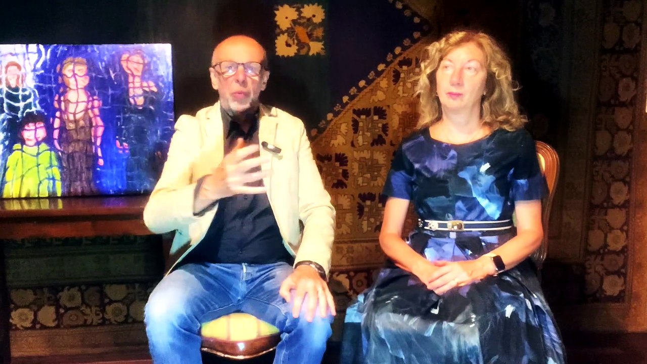 Vernissage della personale di Avanzi al Museo d'arte e scienza