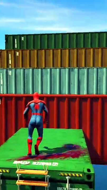 Spiderman vs Minion FUNNY Fight