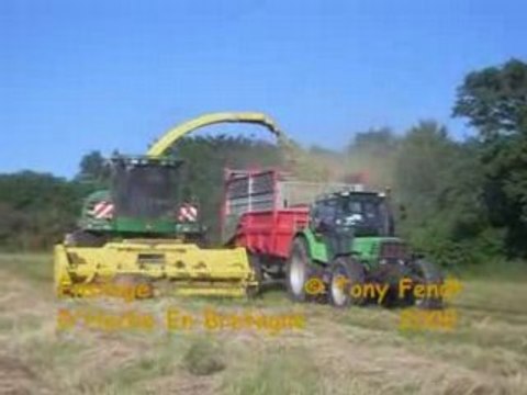 Ensilage D'Herbe 2008 En Bretagne Par Tony Fendt