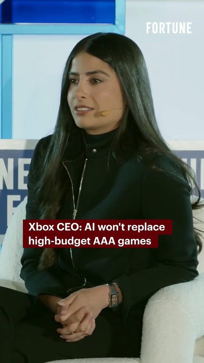 Xbox CEO # AI won't replace high-budget AAA games