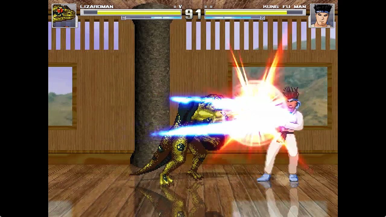 M.U.G.E.N (Arcade Mode) Lizardman