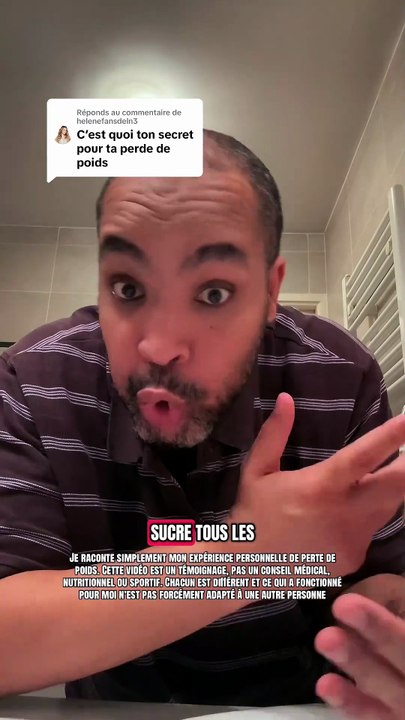 On me demande souvent : c’est quoi que j’ai changé pour perdre du poids ?