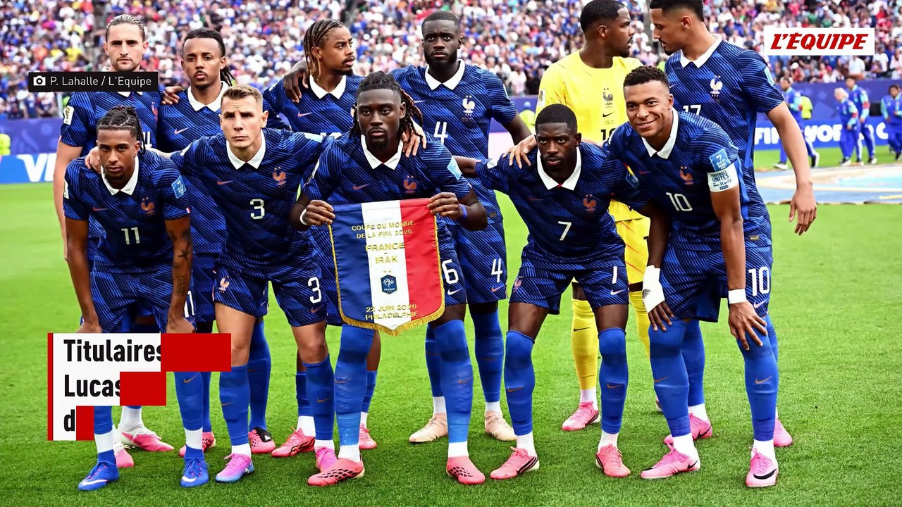 Coupe du monde : Lucas Digne et Bradley Barcola ont un temps d'avance pour être titulaires contre la Suède - Foot - Coupe du monde 2026 - Bleus