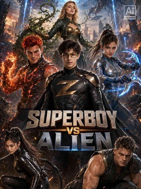 Superboy vs. Alien - Full HD #RS