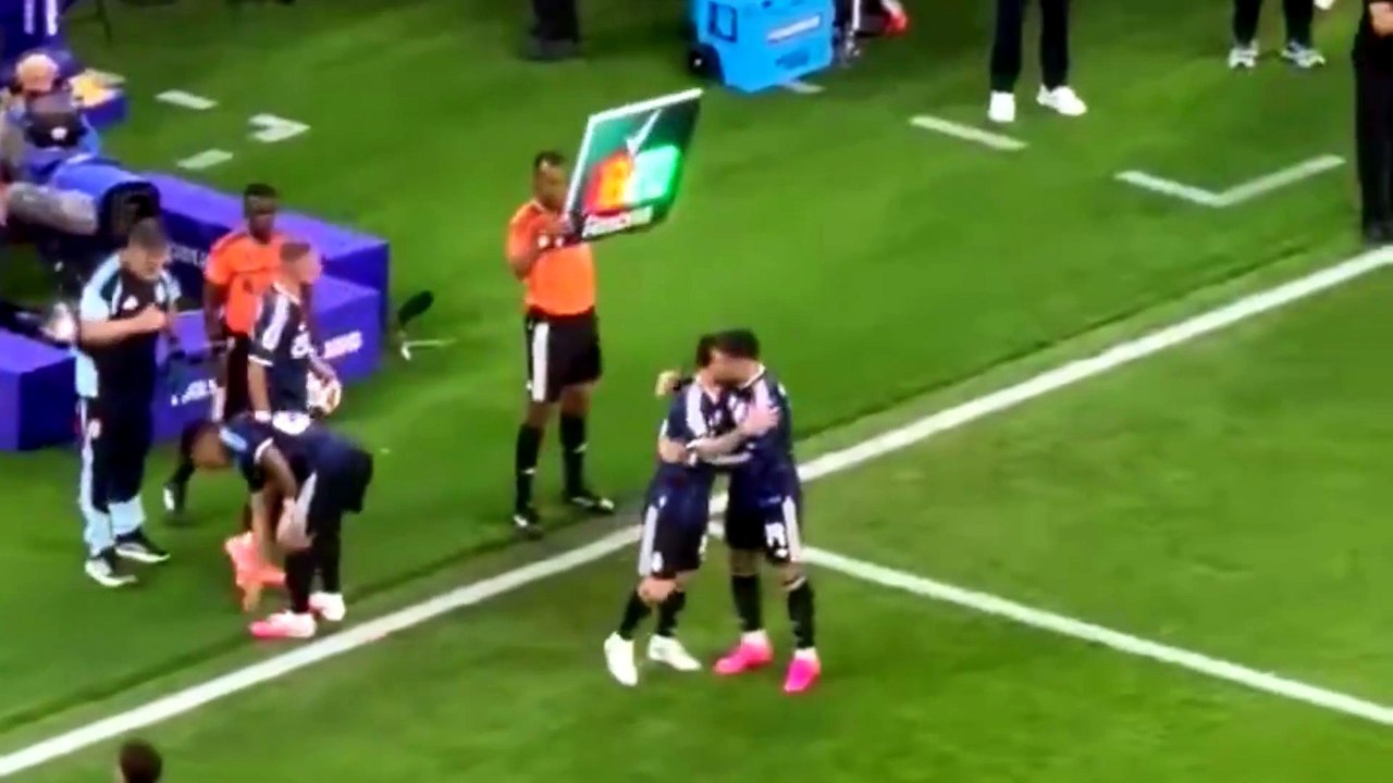 Antonela Roccuzzo CRAZY REACTION as Lionel Messi scores again as Argentina beat Jordan 3-1