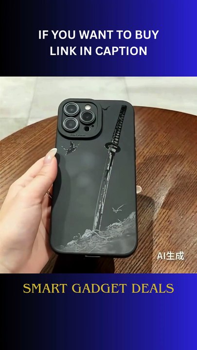 ⚔️📱 Stand out with power and style using this “Sword Creative Pattern” iPhone Case!