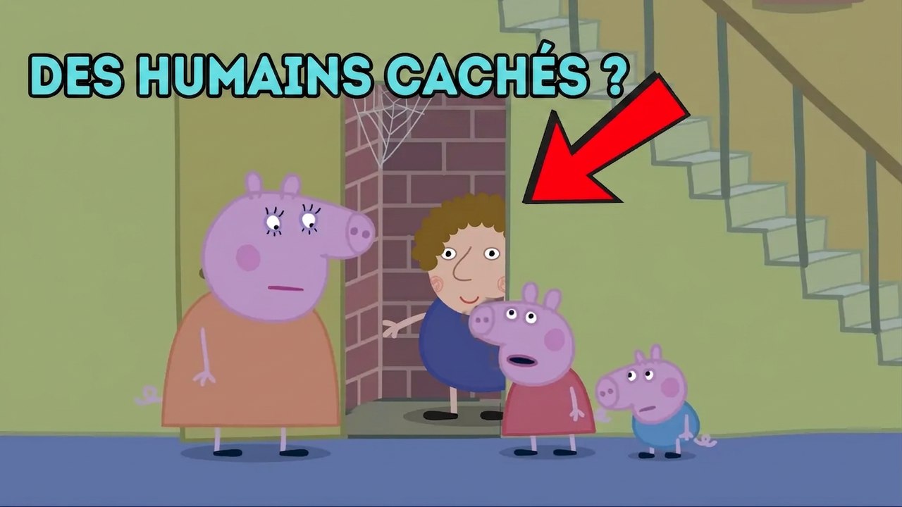 Le mystère des humains dans l'univers de Peppa Pig