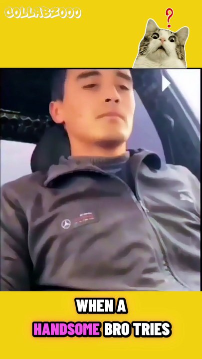 Funny moment at the car😝