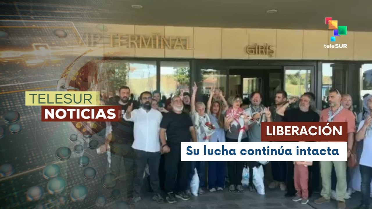 Activistas liberados tras su intento de llevar ayuda a la Franja de Gaza