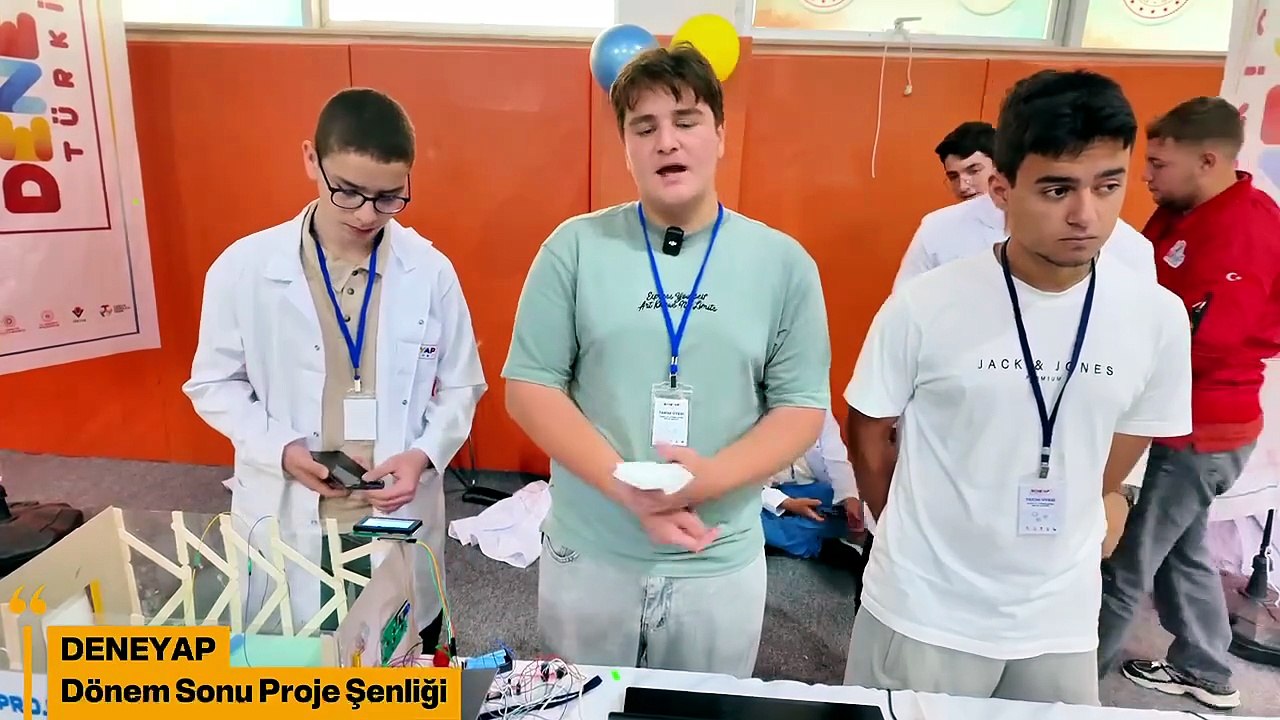 Geleceğin uzay mühendisleri Sinop'ta projelerini sergiledi