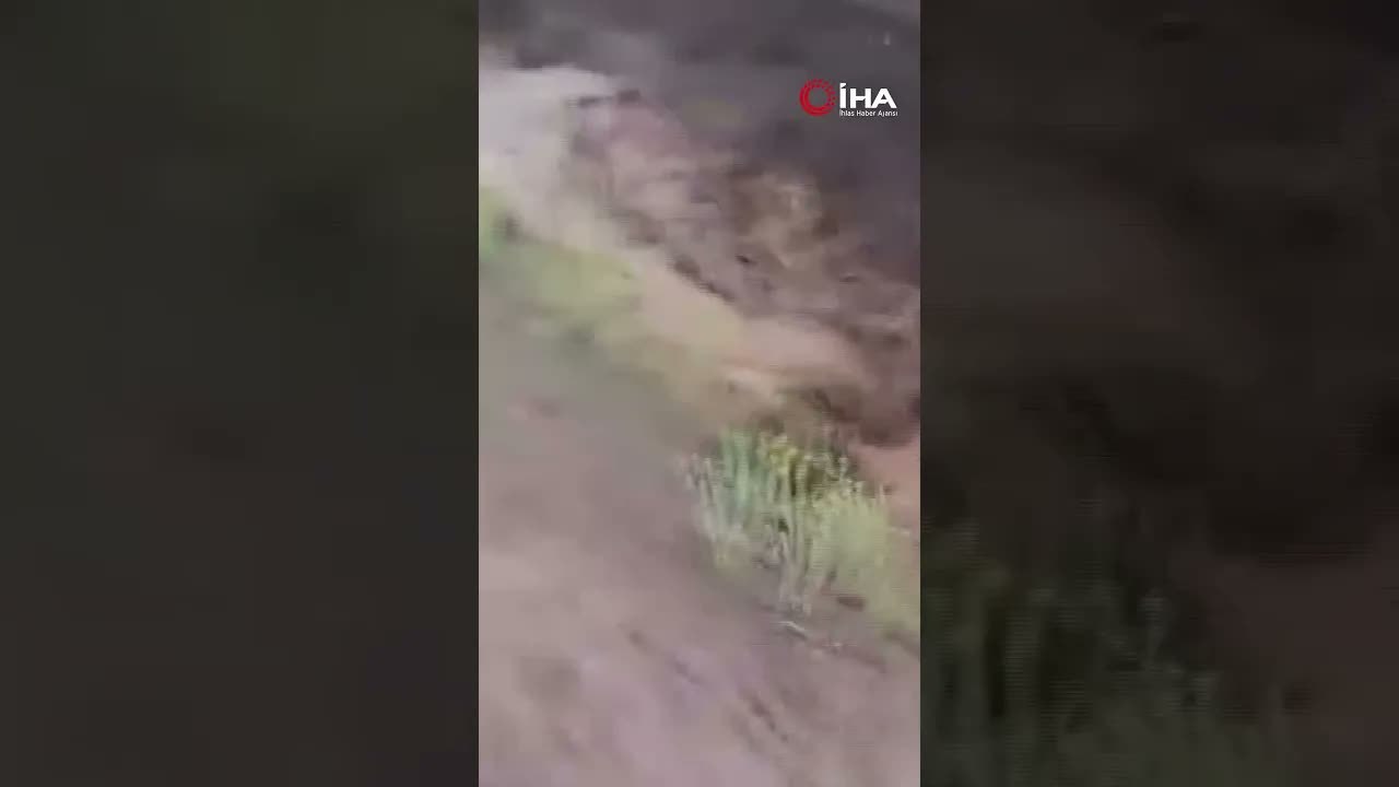 Saray ilçesinde sağanak yağış sele neden oldu