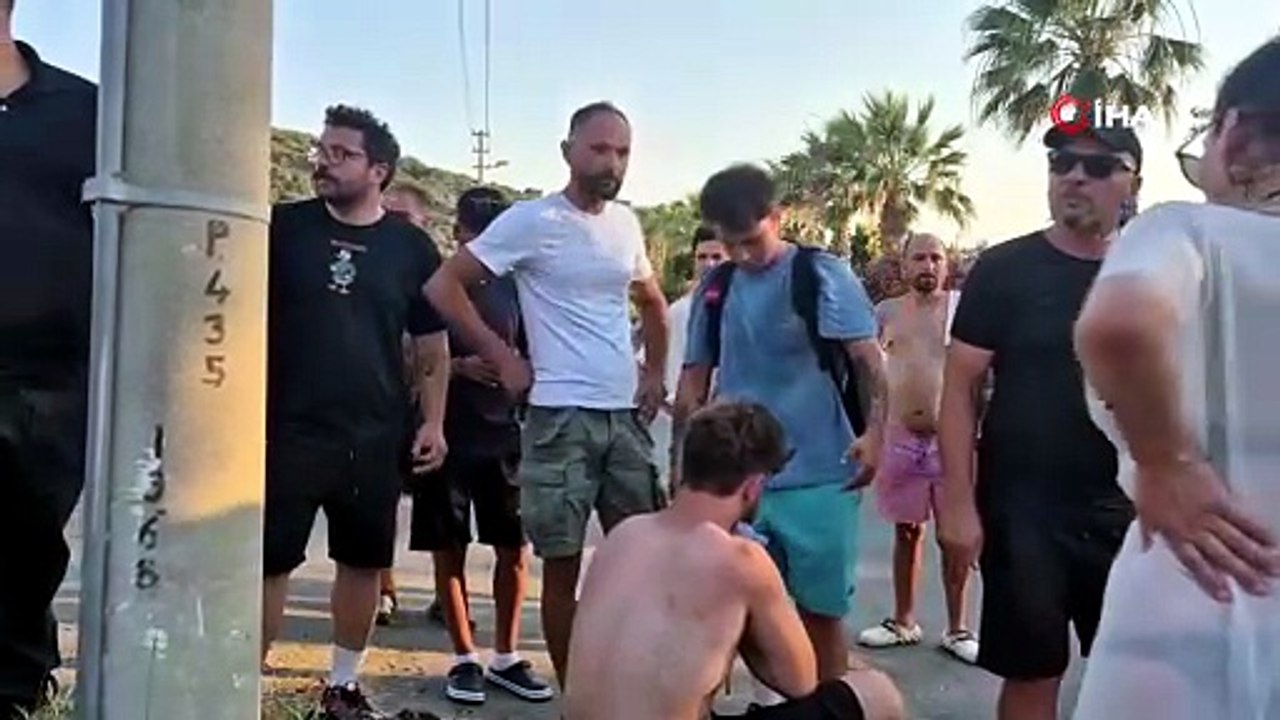 Ödedi mi ödemedi mi kavgası kan döktü!: Bodrum\'da dizi çalışanına korkunç saldırı!