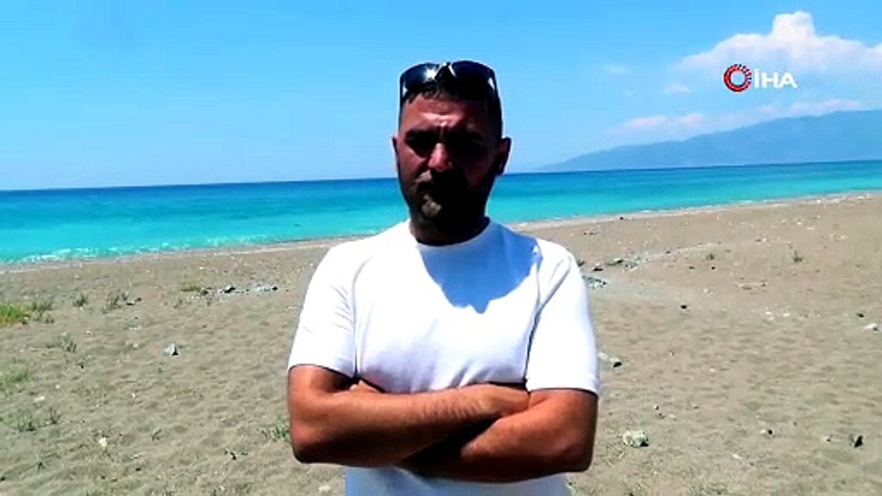 Akdeniz'e dalan dalgıç köpek balığıyla yüz yüze geldi! O anlar kamerada