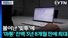 불어난 '빚투'에...'마통' 잔액 3년 8개월 만에 최대 / YTN